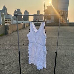 Time and Tru White Backless Dress Size XL